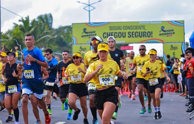 Inscrições abertas para a 4ª Corrida Maio Amarelo em Maceió