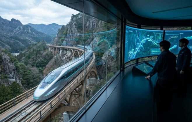 Japão inova com trem que dobra para fazer curvas sem reduzir velocidade