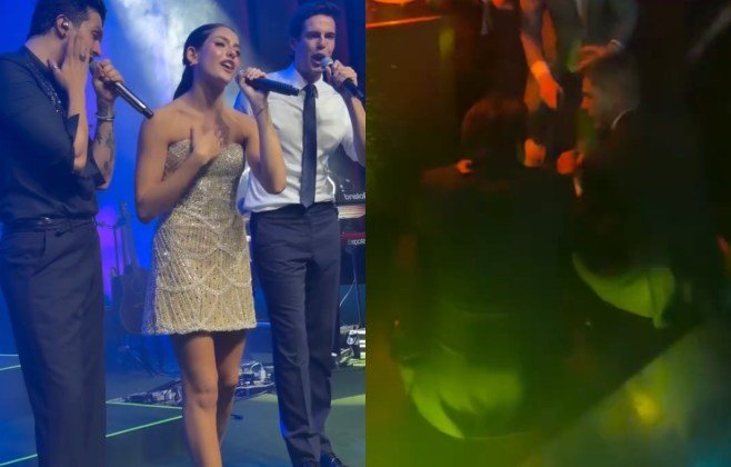 Kaká surpreende ao cantar e dançar em festa de 15 anos da filha
