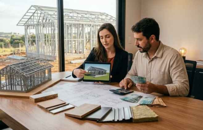 Steel frame: construa sua casa rápida e eficientemente em Alagoas