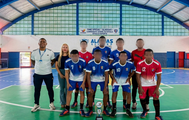 Futsal do Sistema Socioeducativo participa dos Jogos Estudantis 2026
