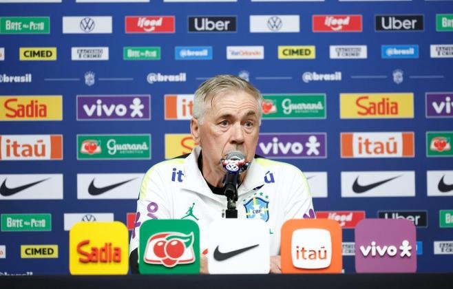 Ancelotti comenta sobre Neymar antes da convocação para a Copa