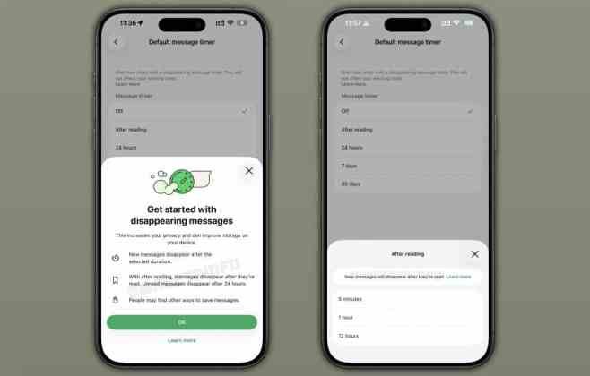 WhatsApp testa mensagens que somem após leitura no iOS