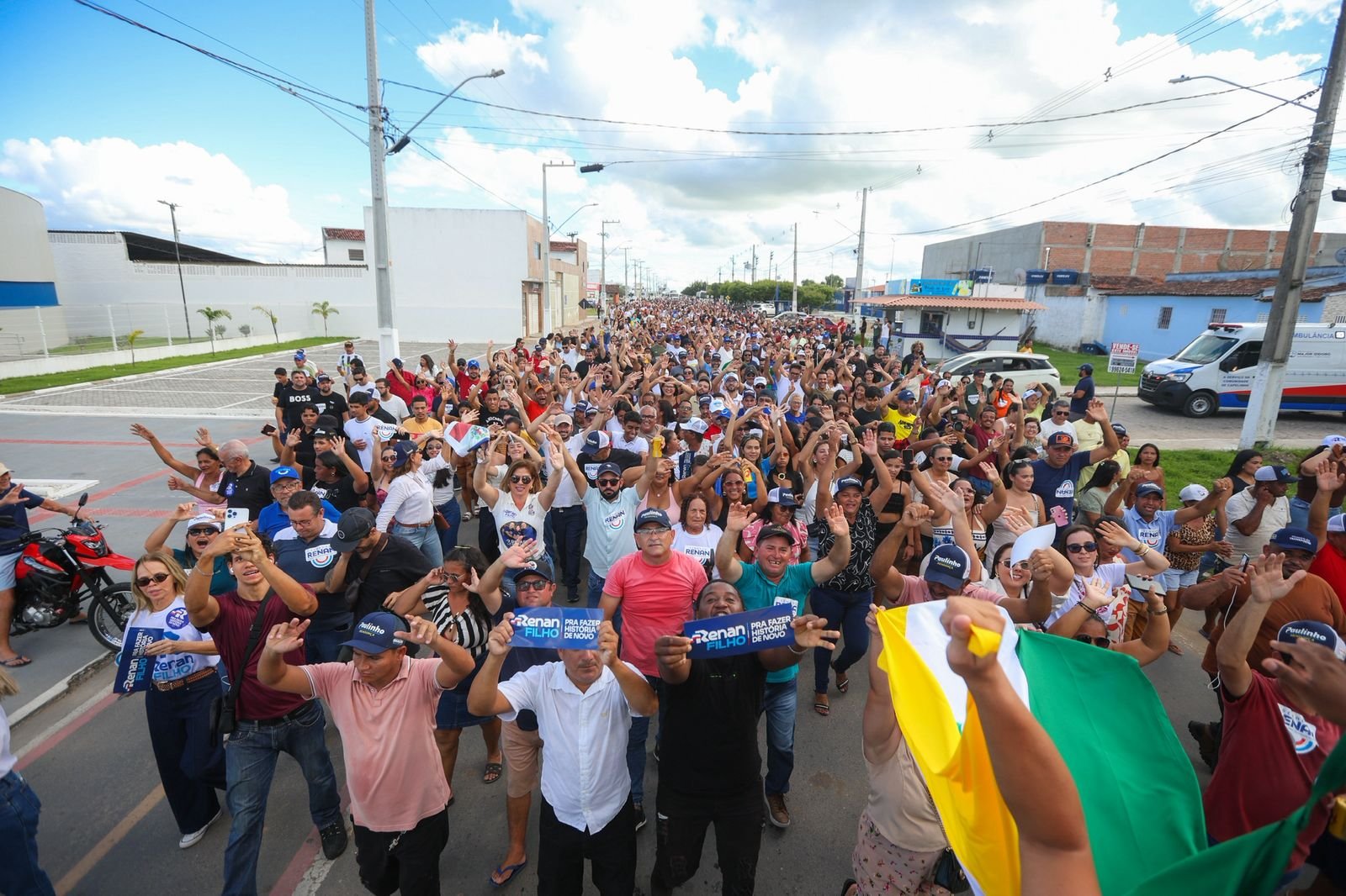 Caravana liderada por Renan Filho percorre 14 cidades neste fim de semana; veja rota