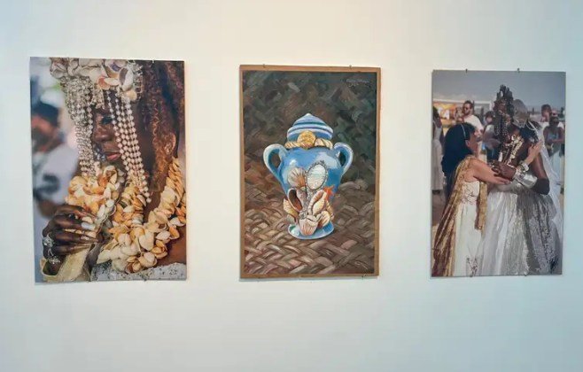 Exposição sobre Iemanjá na Biblioteca Parque fica até 15 de outubro