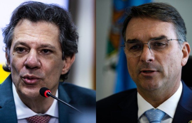 Haddad critica Flávio Bolsonaro em podcast e menciona Vorcaro