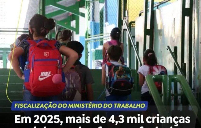 Alagoas registra avanço na erradicação do trabalho infantil em 2025 Alagoas registra avanço na erradicação do trabalho infantil em 2025