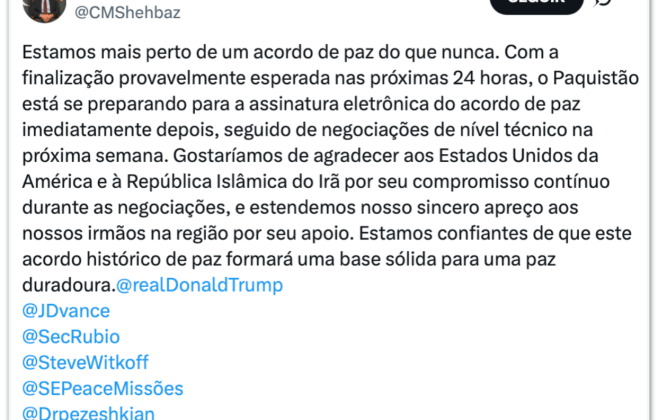 Irã não assina acordo de paz com EUA; impactos para Alagoas Irã não assina acordo de paz com EUA; impactos para Alagoas