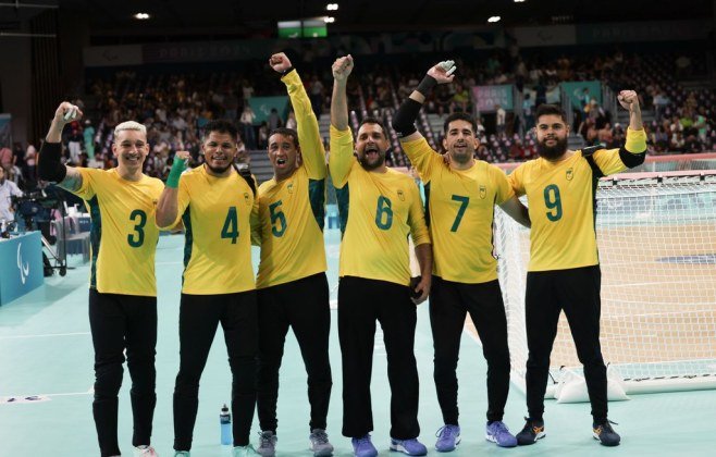 Brasil avança para semifinal no Mundial de goalball em Hangzhou