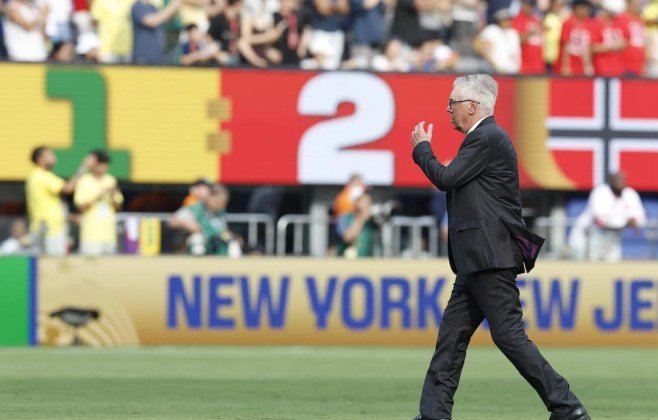 Ancelotti: números revelam desempenho antes da eliminação