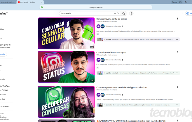 DuckDuckGo elimina anúncios do YouTube para usuários alagoanos DuckDuckGo elimina anúncios do YouTube para usuários alagoanos
