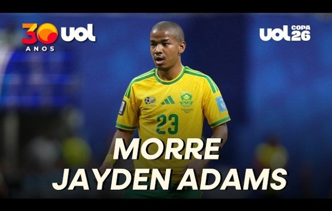 Morre Jayden Adams, jogador sul-africano da Copa do Mundo de 2026