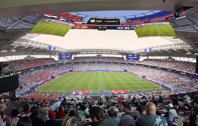 Vivencie a Copa do Mundo em telão imersivo nos EUA