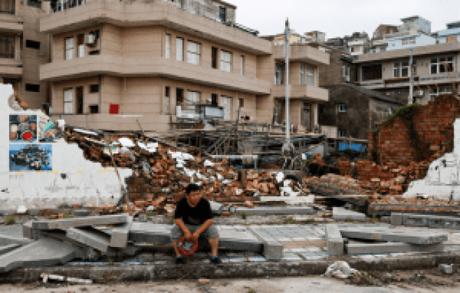 Tufão Bavi atinge China e pode impactar clima em Alagoas
