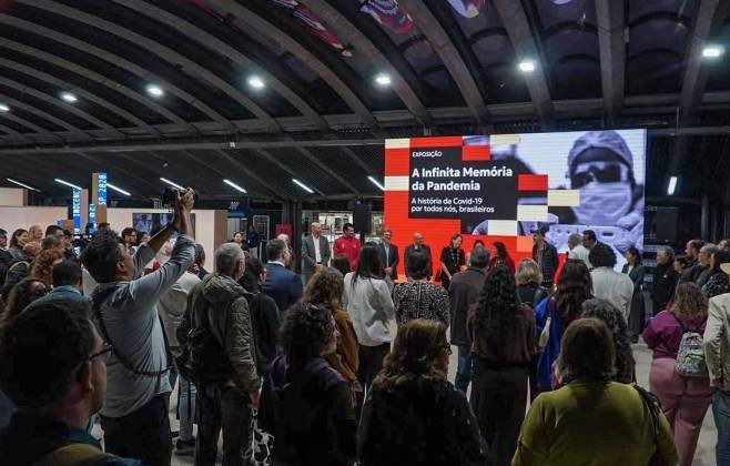 Exposição sobre a pandemia é realizada em São Paulo