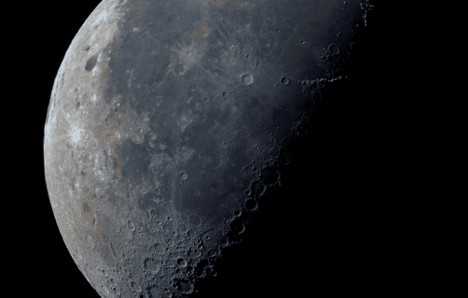 Imagens da Lua e Nebulosa encantam astrônomos alagoanos