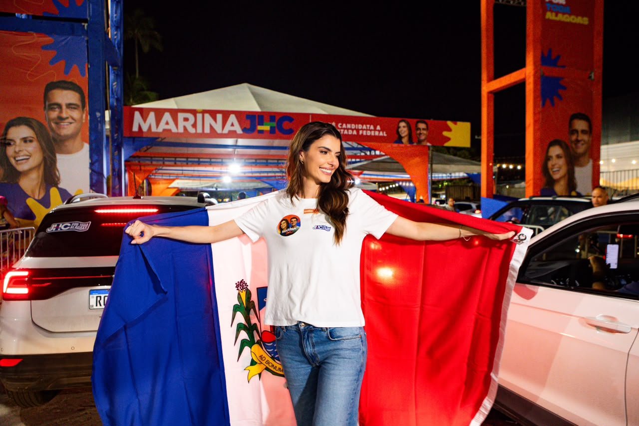CORRIDA ELEITORAL NA CAPITAL – Marina JHC inicia jornada rumo ao Legislativo Federal com ato de massa em Maceió