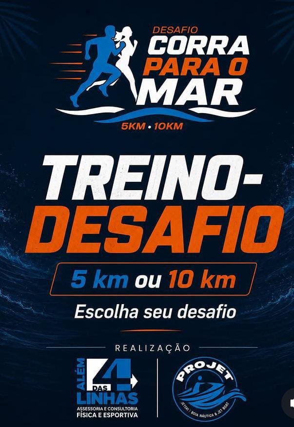 ESPORTE E LAZER – Desafio “Corra para o Mar” movimenta a orla da Pajuçara neste domingo com provas de 5 km e 10 km