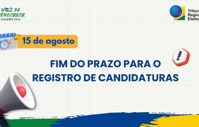 Partidos têm até 15 de agosto para registrar candidaturas em AL