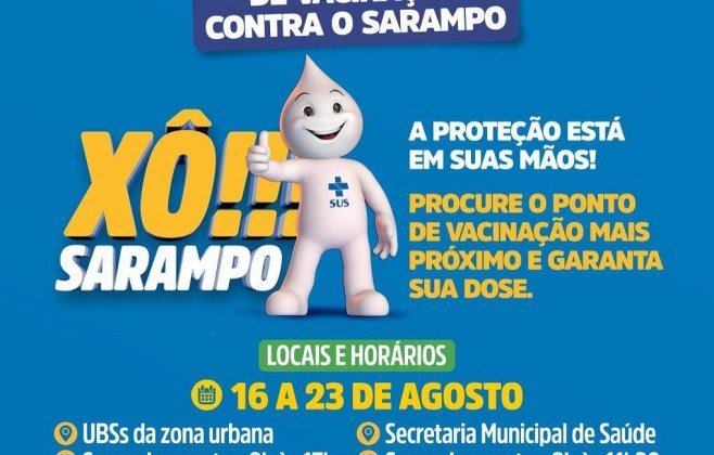 Alagoanos devem se vacinar contra sarampo após surto em SP