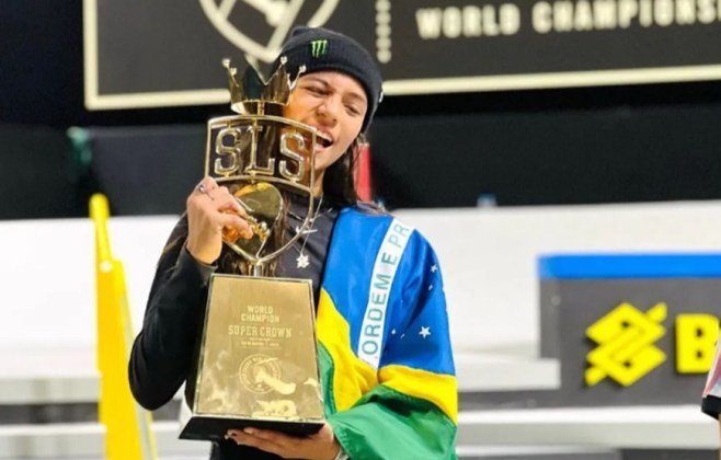 Rayssa Leal conquista etapa da Liga Internacional de Skate no Rio