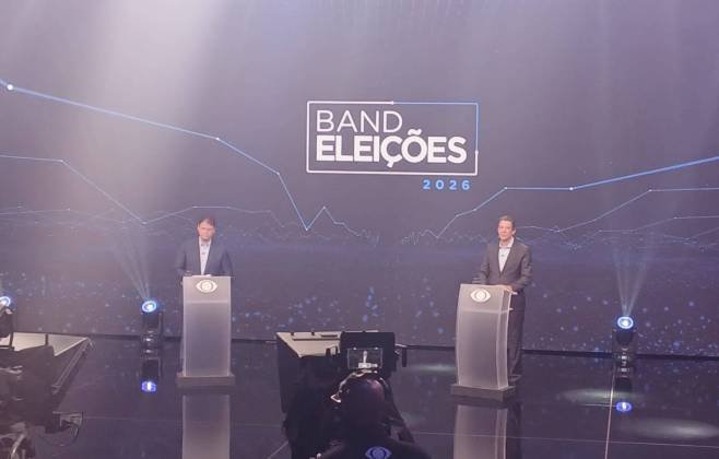 Debate entre Tarcísio e Haddad foca em crime organizado em SP