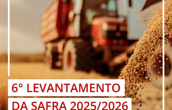 Conab projeta safra de grãos de 360,8 milhões de toneladas em 2026 Conab projeta safra de grãos de 360,8 milhões de toneladas em 2026