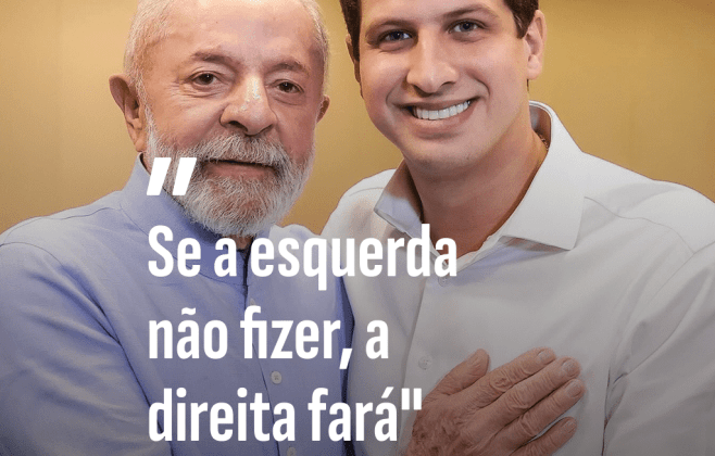 João Campos inicia campanha em cidade natal de Lula