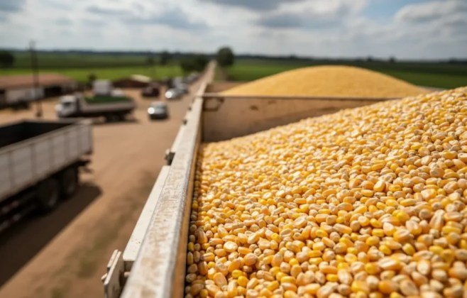 Argentina Bate Recorde com Exportação de 5,14 Milhões de Toneladas de Milho