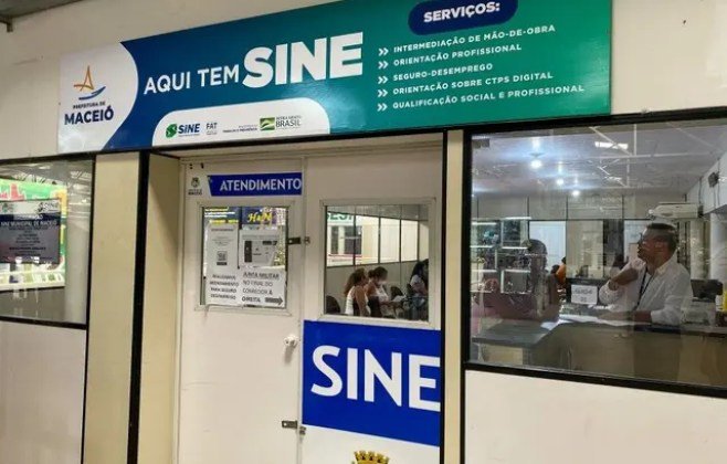 Sine Maceió oferece 1.375 vagas de emprego; confira as oportunidades
