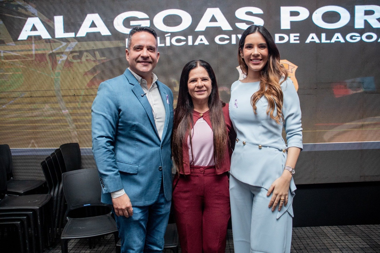 REDE DE PROTEÇÃO – Lívia Carla participa do lançamento do Alagoas por Elas e defende união contra a violência às mulheres