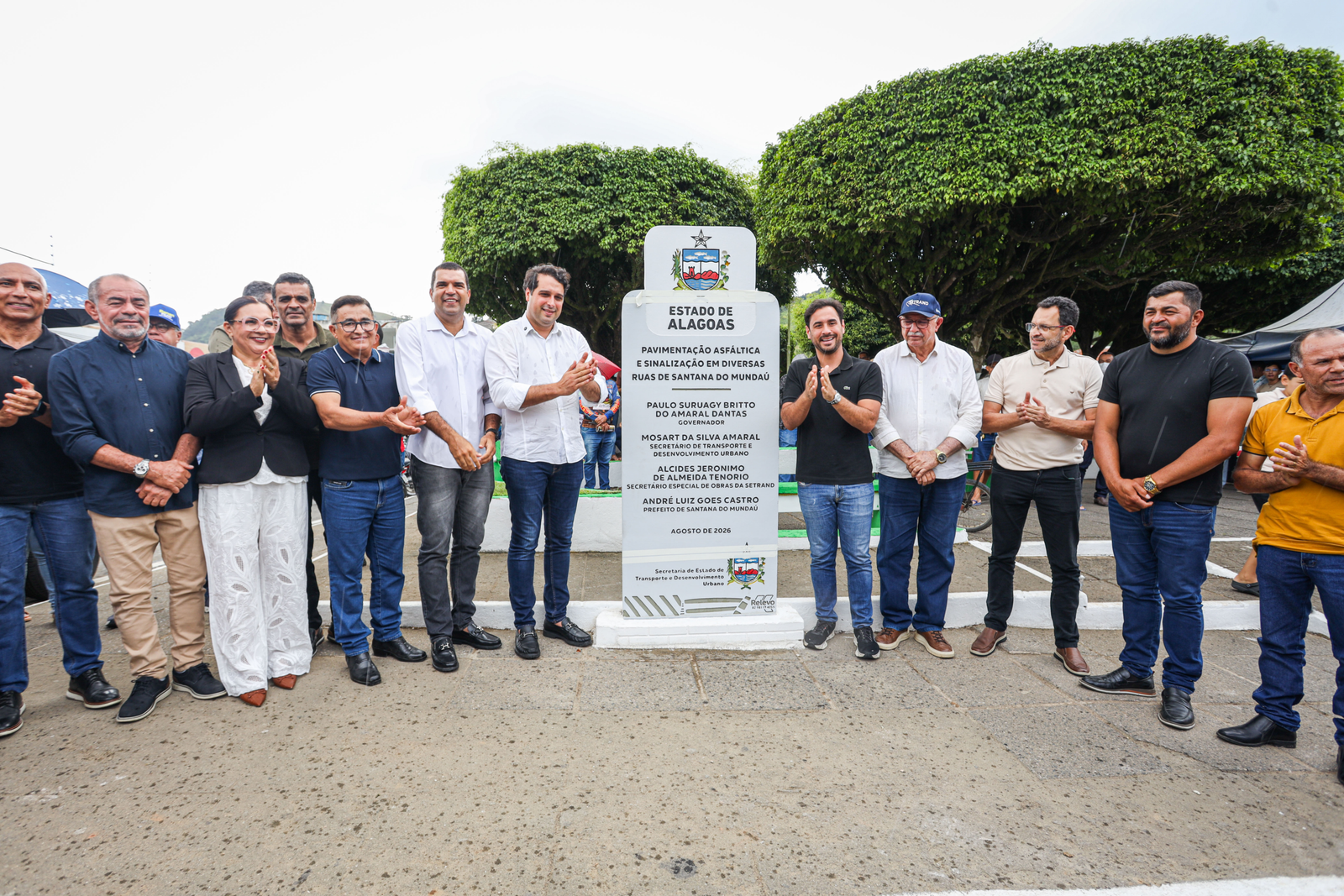 INFRAESTRUTURA E MOBILIDADE – Governo de Alagoas investe mais de R$ 8 milhões em obras viárias em Santana do Mundaú