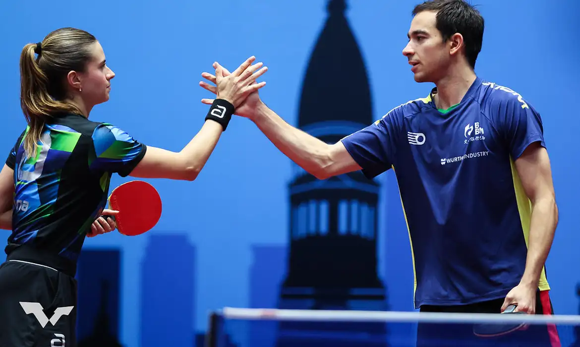Brasil inicia bem no Mundial de Tênis de Mesa em Londres