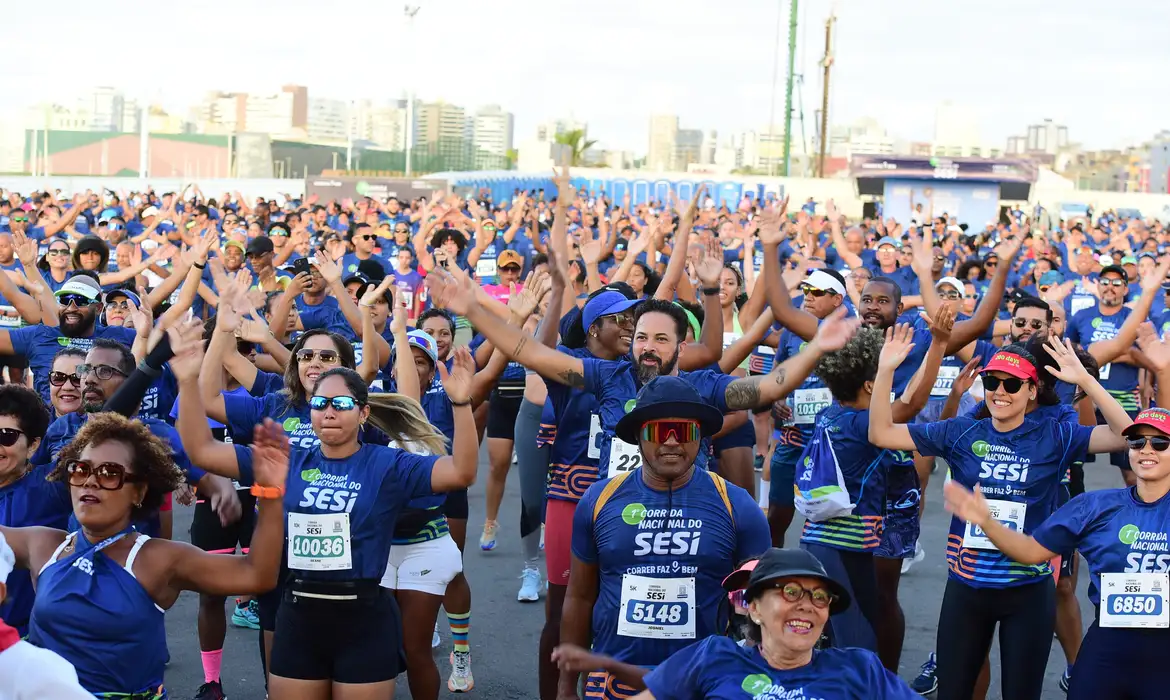 Corrida Nacional do Sesi atrai 60 mil participantes em 2026