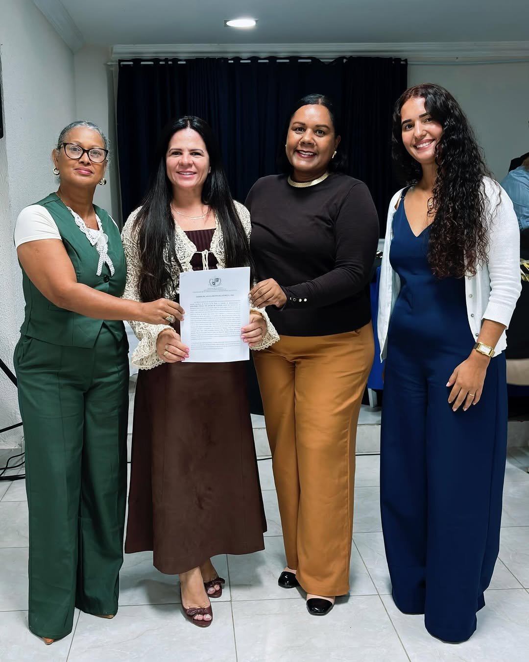 Barra de Santo Antônio reforça compromisso no combate à violência contra a mulher em agenda com o MPAL