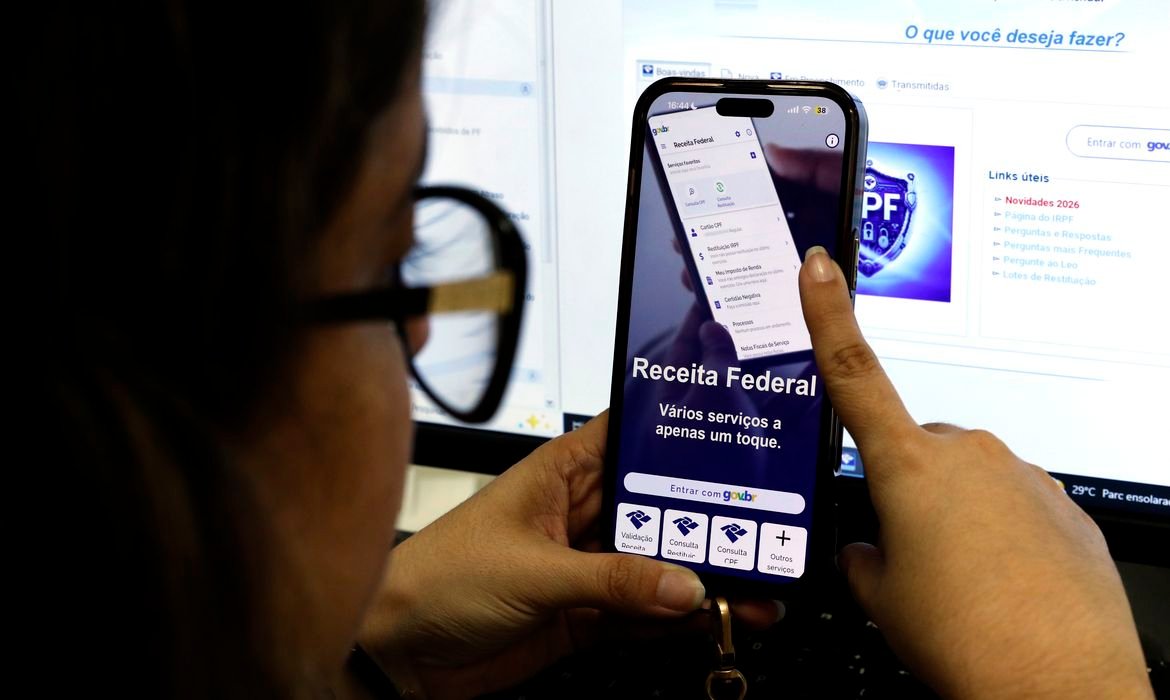 Prazo para declaração do IR 2026 termina neste domingo Prazo para declaração do IR 2026 termina neste domingo