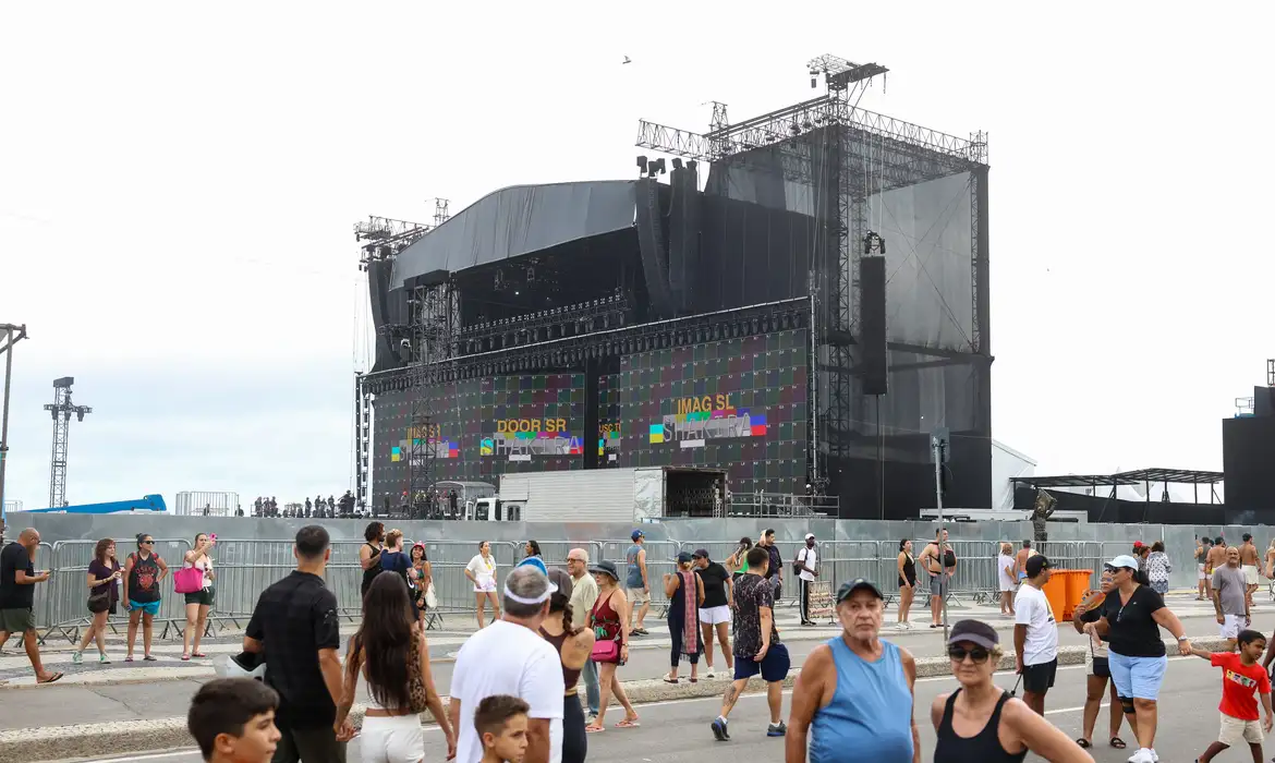 Segurança bilíngue durante show da Shakira no Rio
