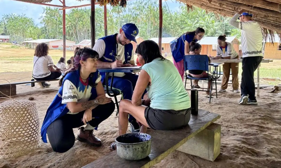 Mais de 13 mil atendimentos do SUS em terras indígenas em junho