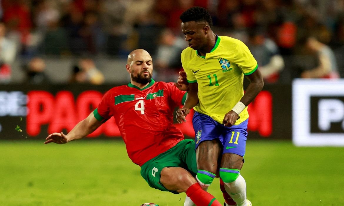 Seleção Brasileira inicia Copa do Mundo frente a Marrocos Seleção Brasileira inicia Copa do Mundo frente a Marrocos