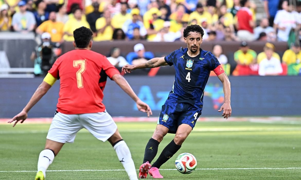 Brasil vence Egito em amistoso antes da Copa do Mundo