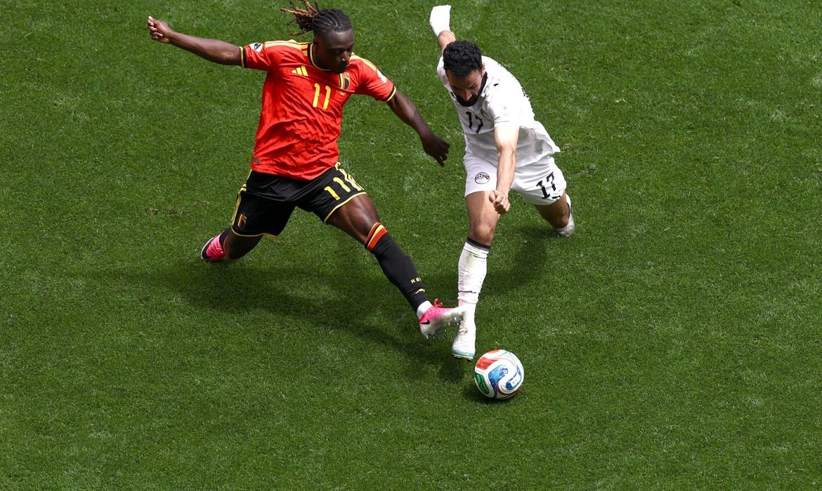 Empate entre Bélgica e Egito na estreia do grupo G