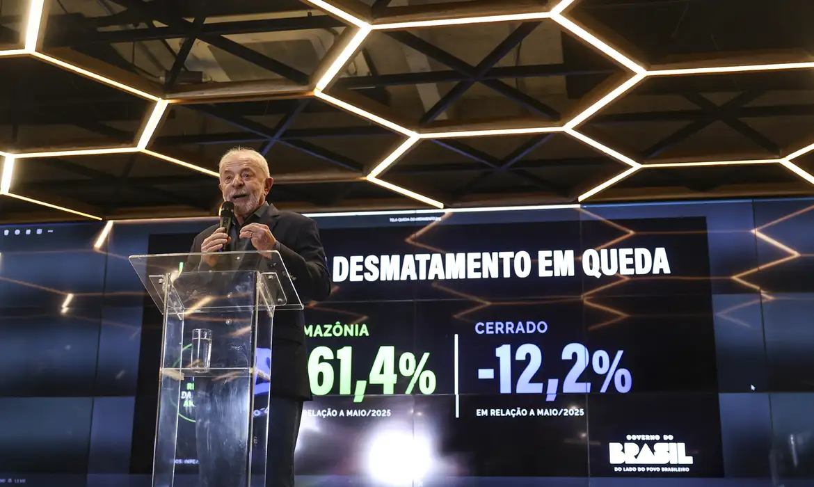 Desmatamento na Amazônia apresenta queda histórica em maio