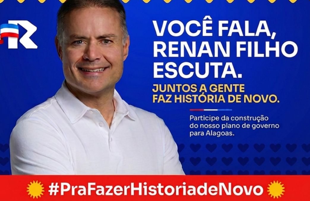 DIÁLOGO COM O ELEITOR – Renan Filho abre canal de participação popular para construir plano de governo DIÁLOGO COM O ELEITOR – Renan Filho abre canal de participação popular para construir plano de governo