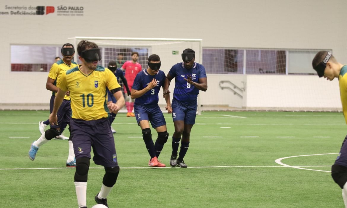 Futebol de Cegos do Brasil estreia em Jogos Parasul-Americanos