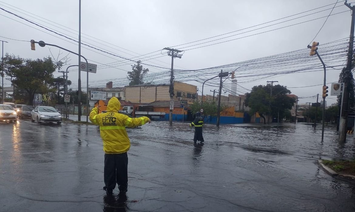 Tempestades previstas no Rio Grande do Sul nesta quinta