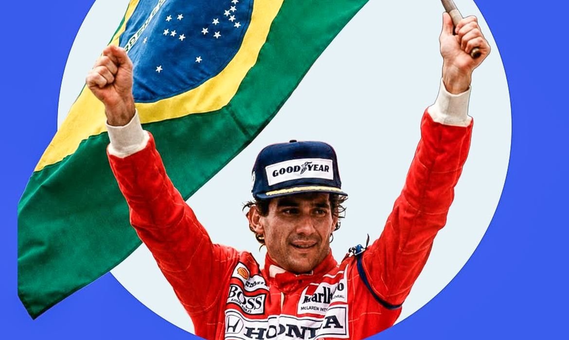 Ayrton Senna é homenageado como Herói da Pátria