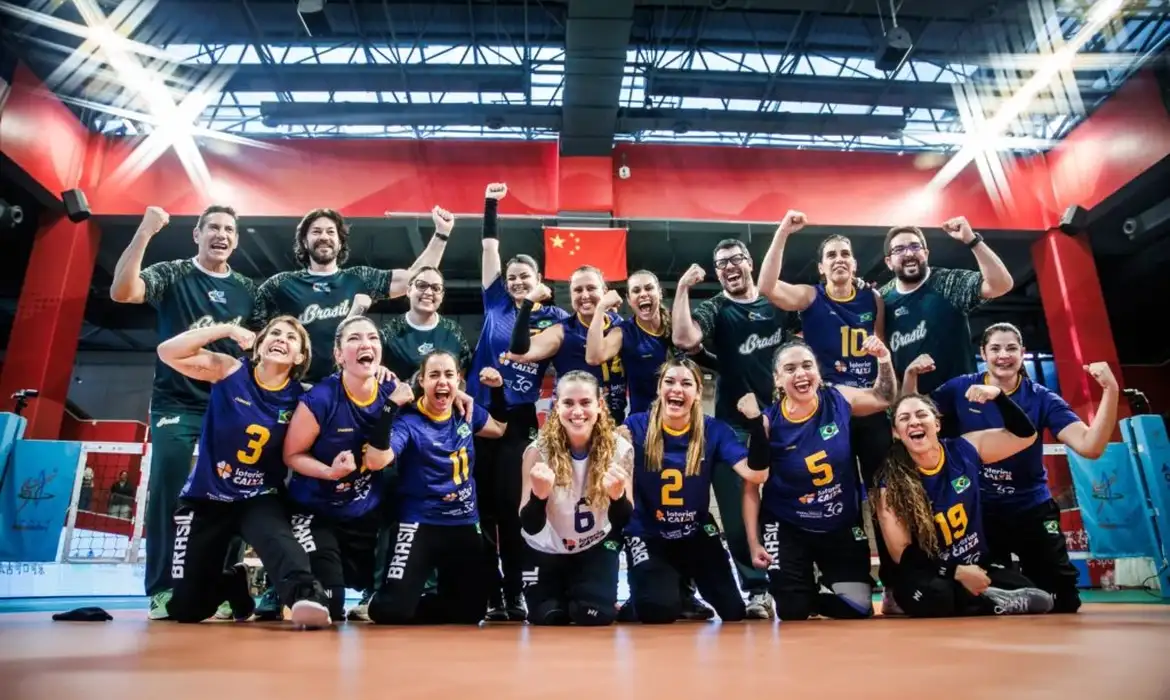 Brasil avança à final do Mundial de vôlei sentado feminino