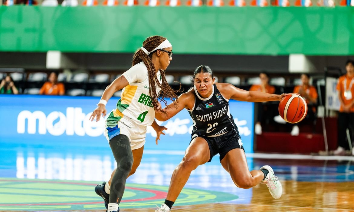 Seleção feminina de basquete perde para Sudão do Sul
