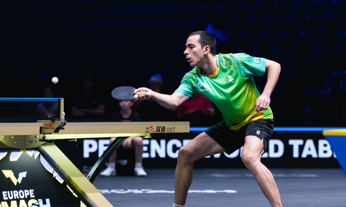Hugo Calderano avança no Europe Smash após vitória importantíssima