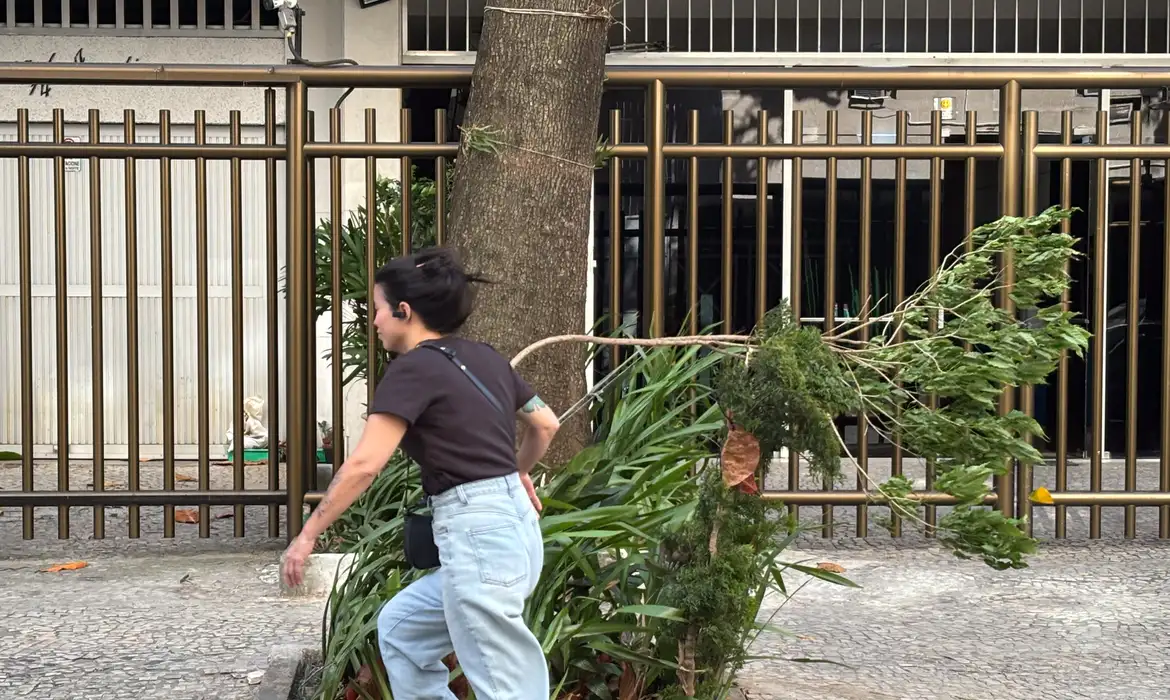 Alerta de ventos fortes no Rio de Janeiro para este domingo